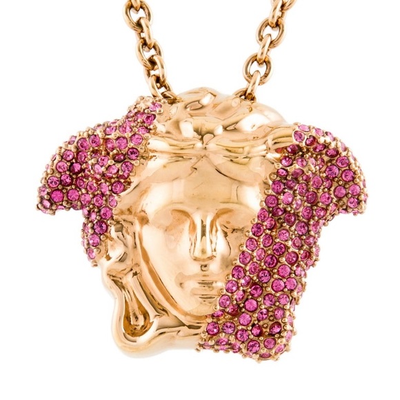 Versace Jewelry - Stunning New Versace Medusa Necklace